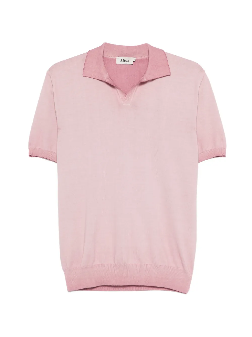Altea polo-collar T-shirt - Rosa