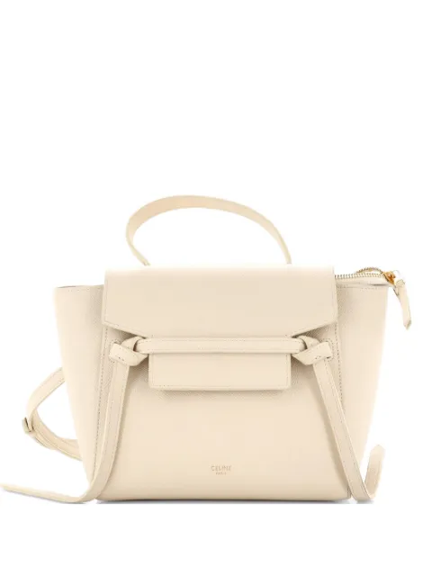 Celine Pre-Owned Belt Bag Textured Leather Nano shoulder bag