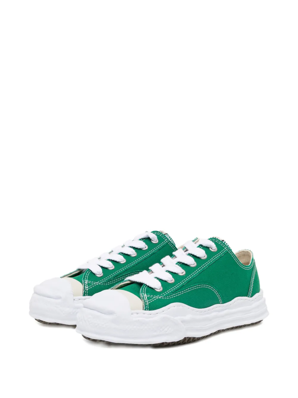 Maison MIHARA YASUHIRO Hank low-top sneakers Groen