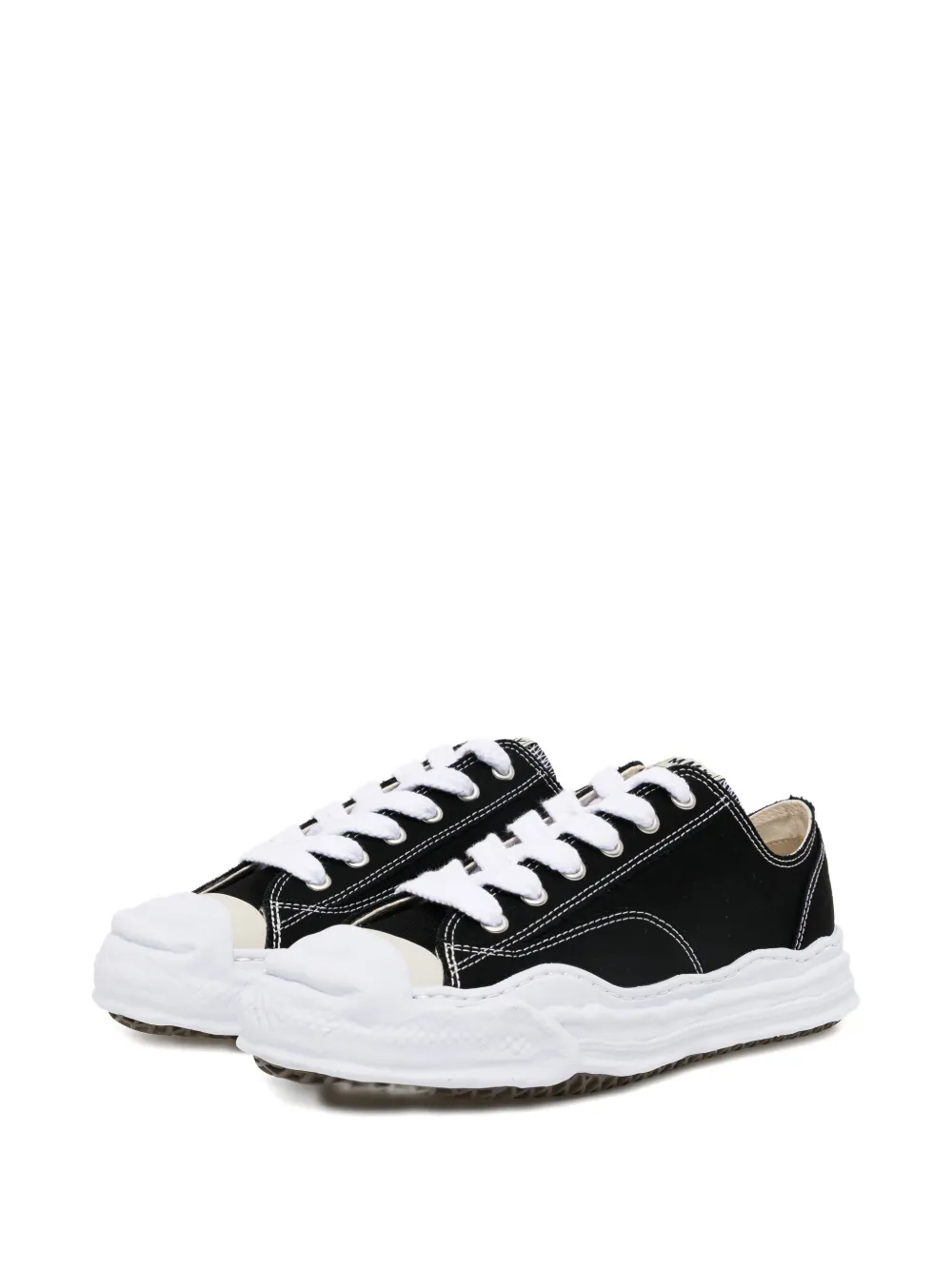 Maison MIHARA YASUHIRO Hank low-top sneakers Zwart