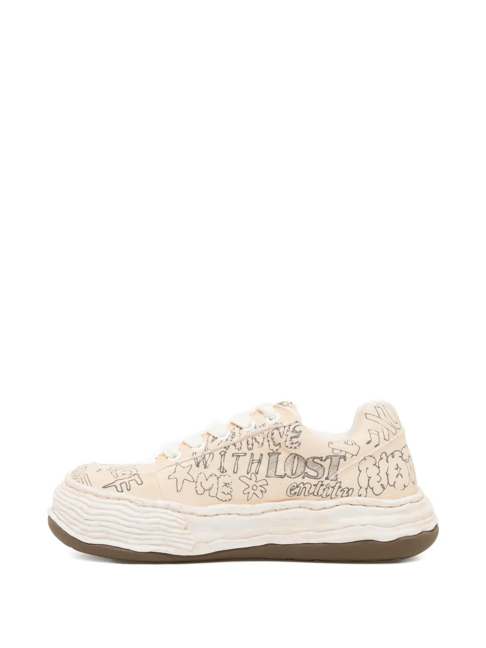 Maison MIHARA YASUHIRO Oliver sneakers Beige