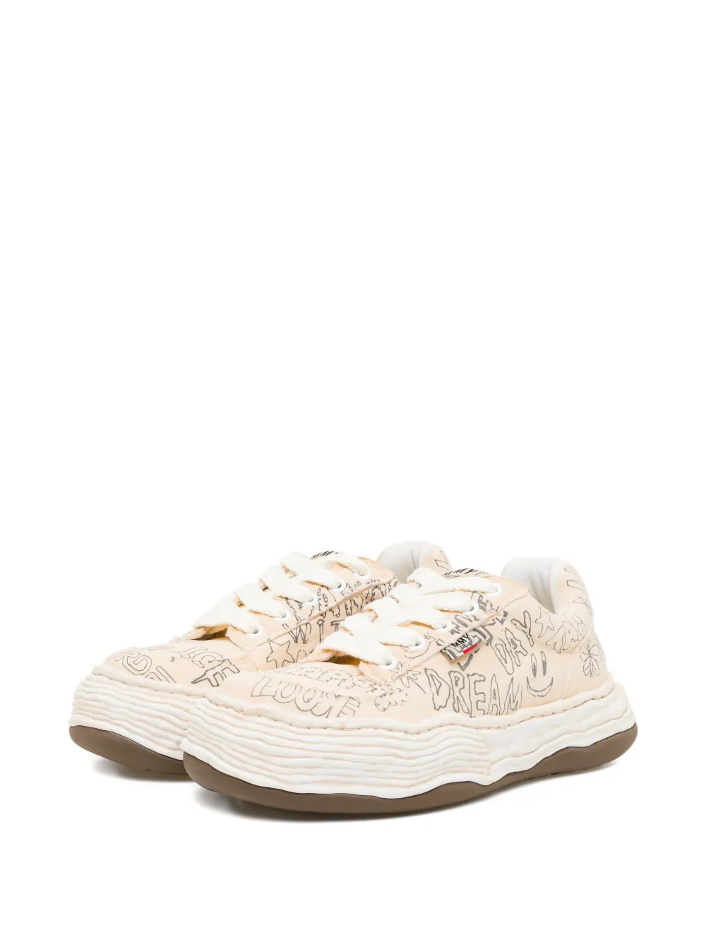 Maison MIHARA YASUHIRO Oliver sneakers Beige