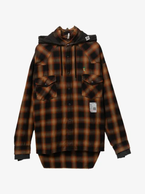 Maison MIHARA YASUHIRO chemise à carreaux