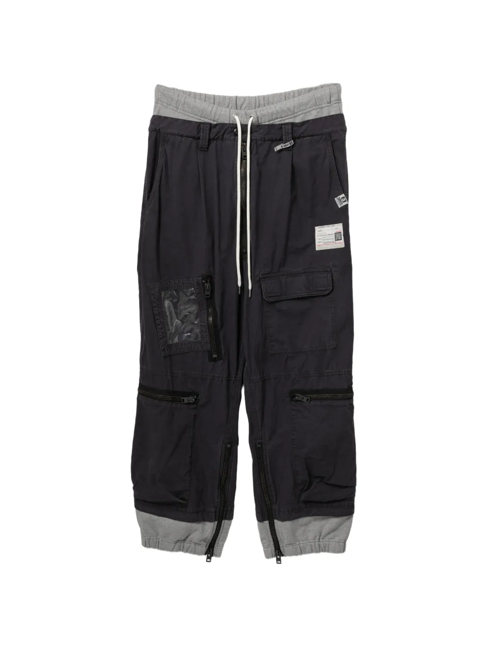 Maison MIHARA YASUHIRO panelled track pants - Violett