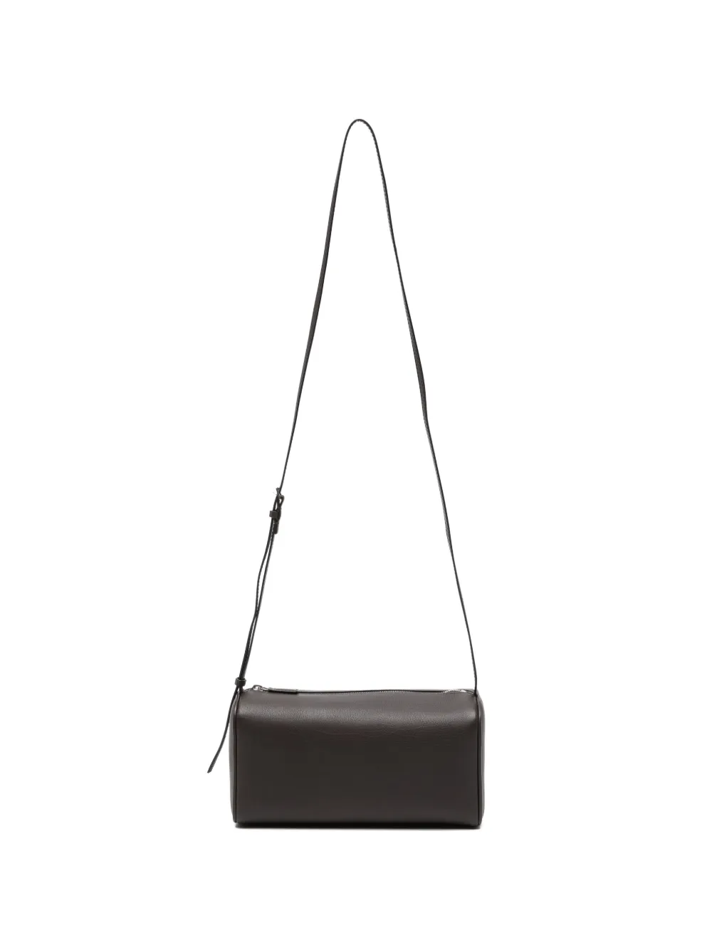 The Row 90's zip-closure crossbody bag - Marrone