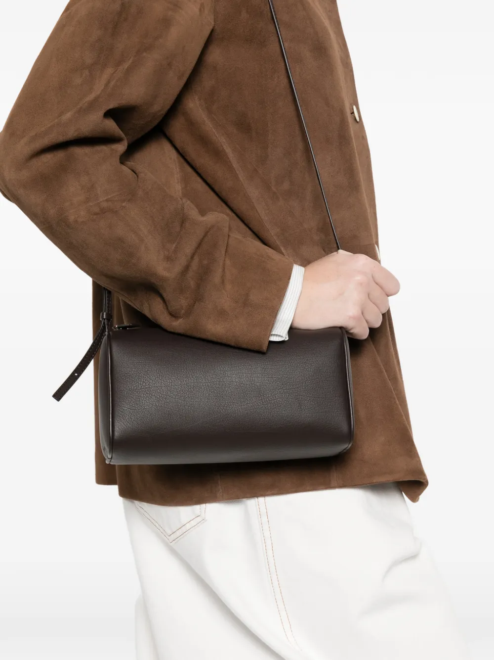  The Row 90's Zip-closure Crossbody Bag - Brown 