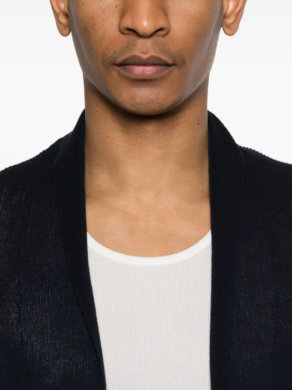 Roberto Collina open-front Cardigan | Blue | FARFETCH CA