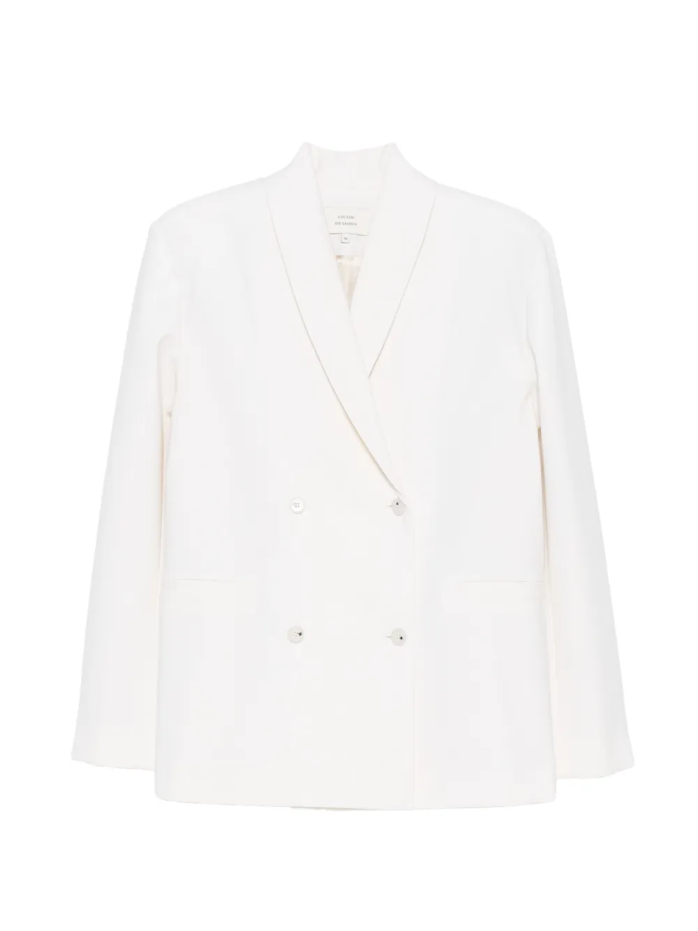 LouLou de Saison double-breasted jacket - Bianco
