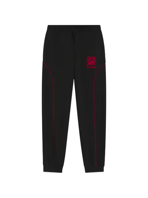 HUGO x RB logo-embroidered track pants