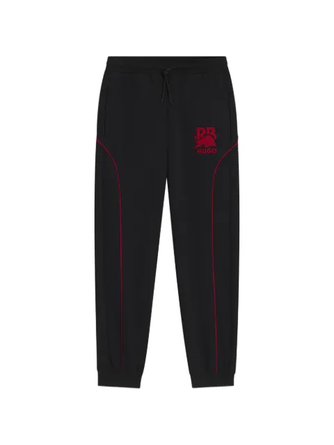HUGO x RB logo-embroidered track pants