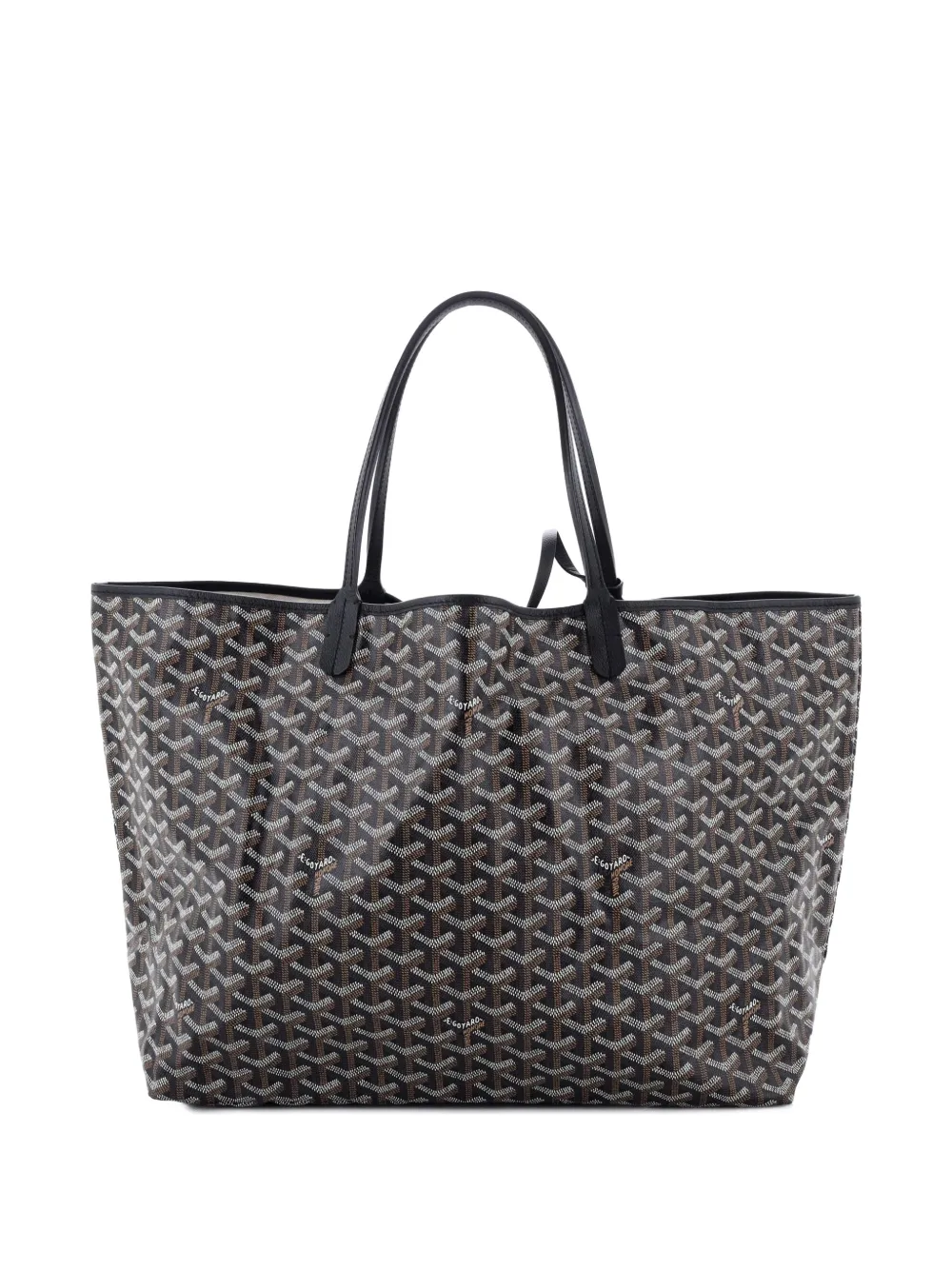 Goyard Pre-Owned Saint Louis Coated Canvas GM tote bag - Nero