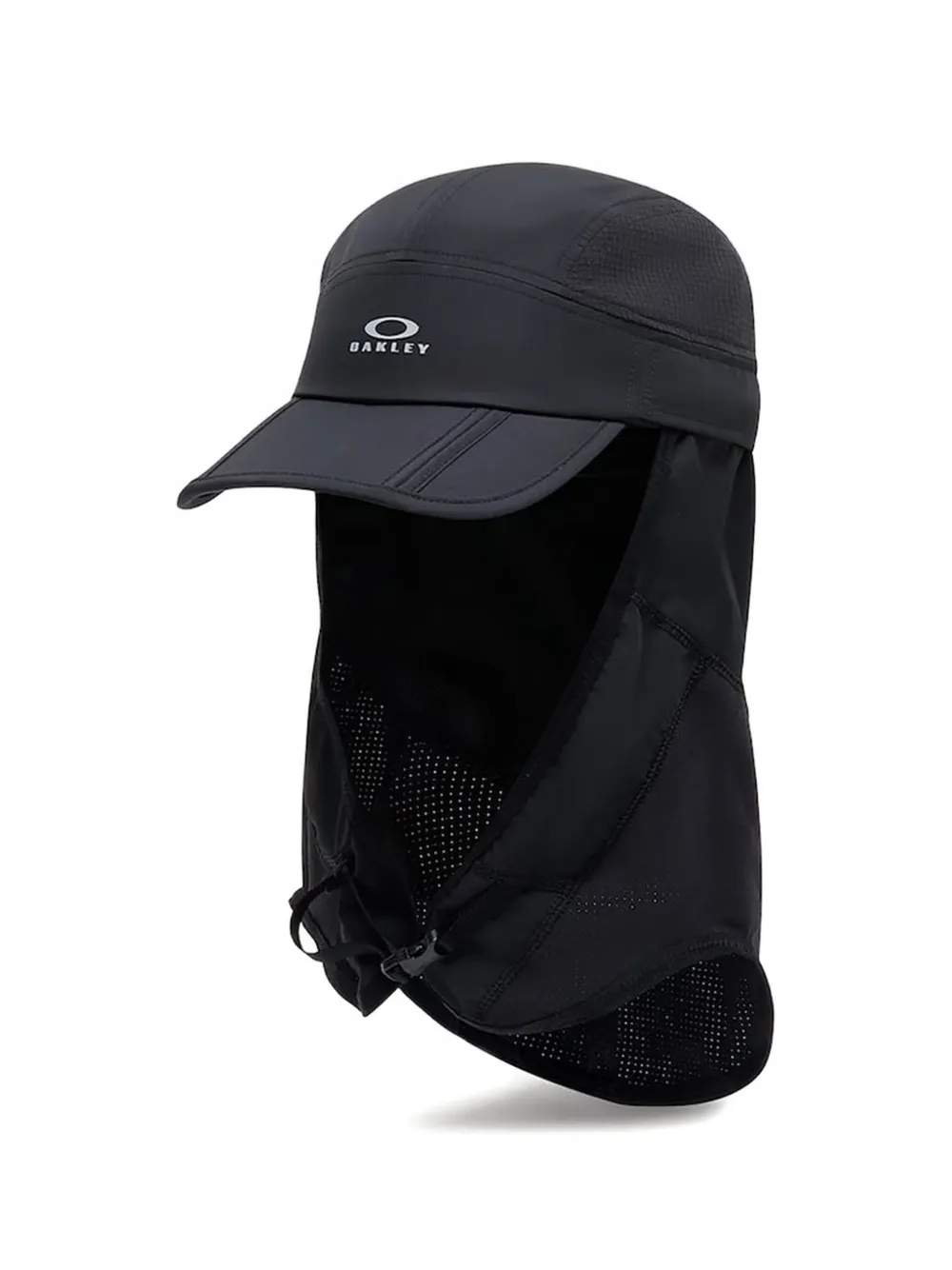 Oakley panelled baseball cap - Nero