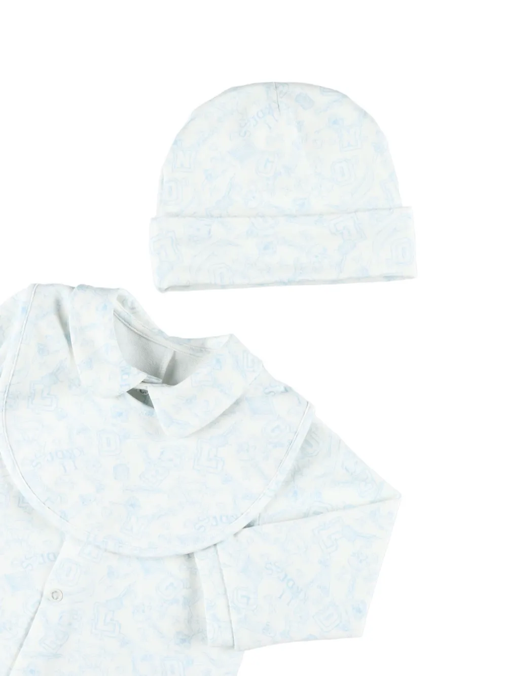 Golden Goose Kids Babypakje met patroon Wit