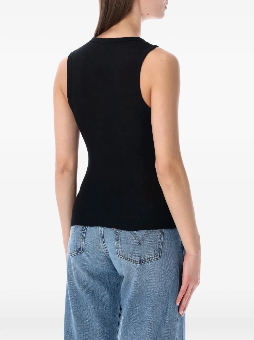  James Perse Shell Top - Black 