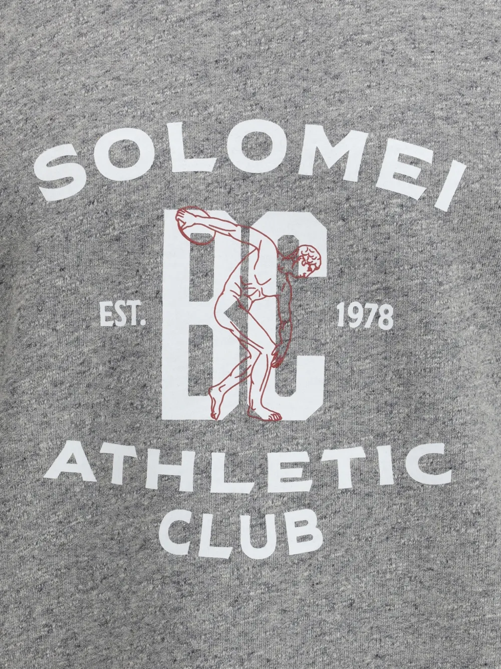  Brunello Cucinelli Graphic Sweatshirt - Grey 