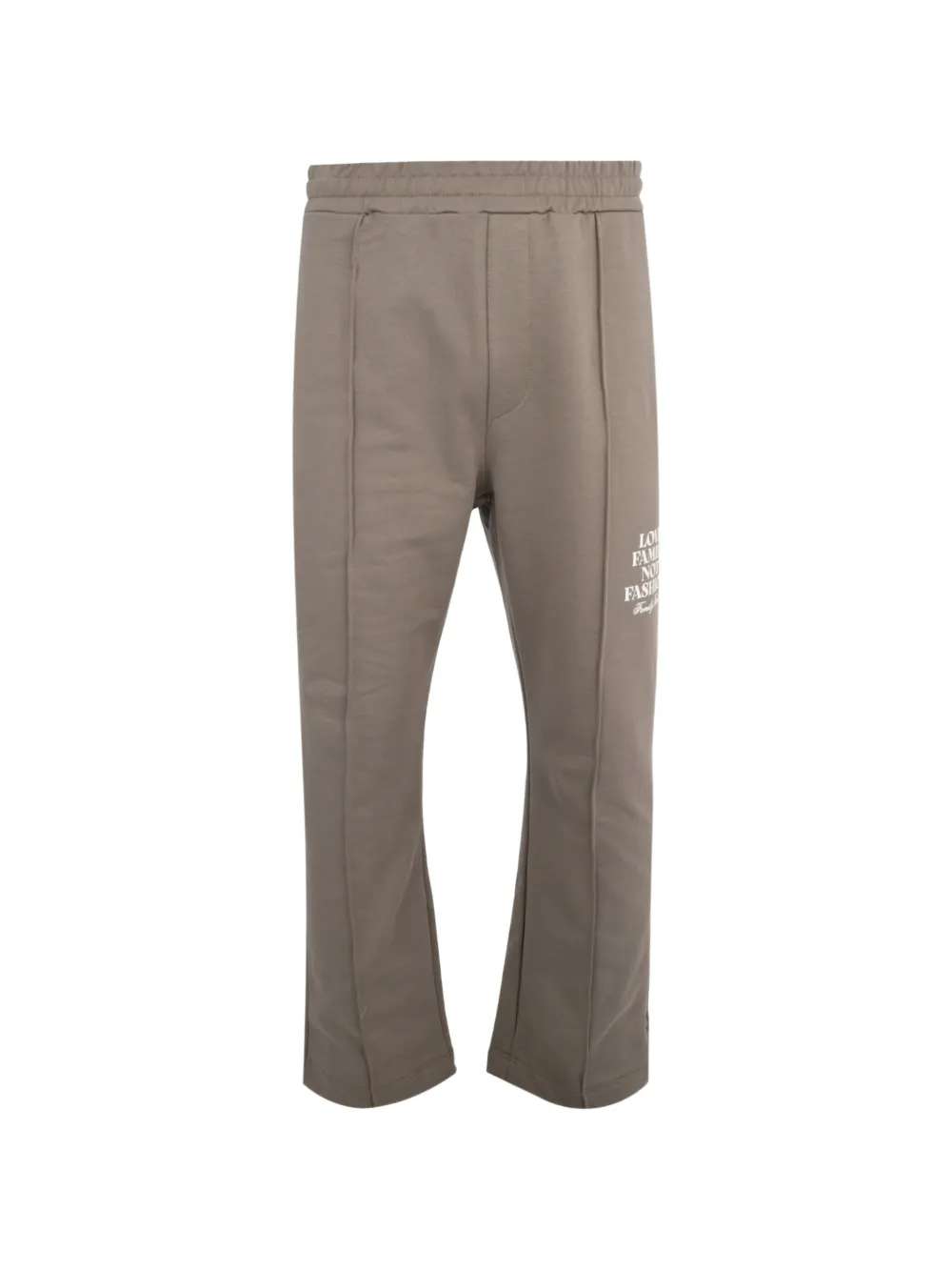Family First elasticated-waist track pants - Toni neutri