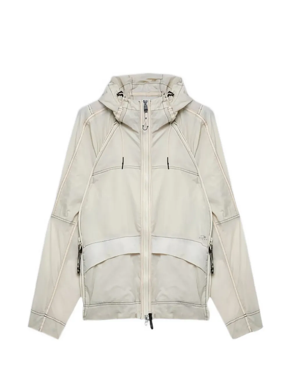 Oakley hooded zip jacket - Nude