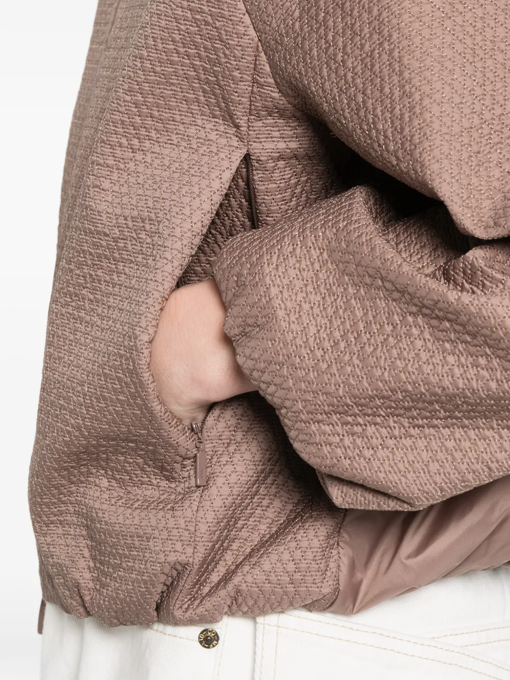 Duno Gewatteerd jack Beige