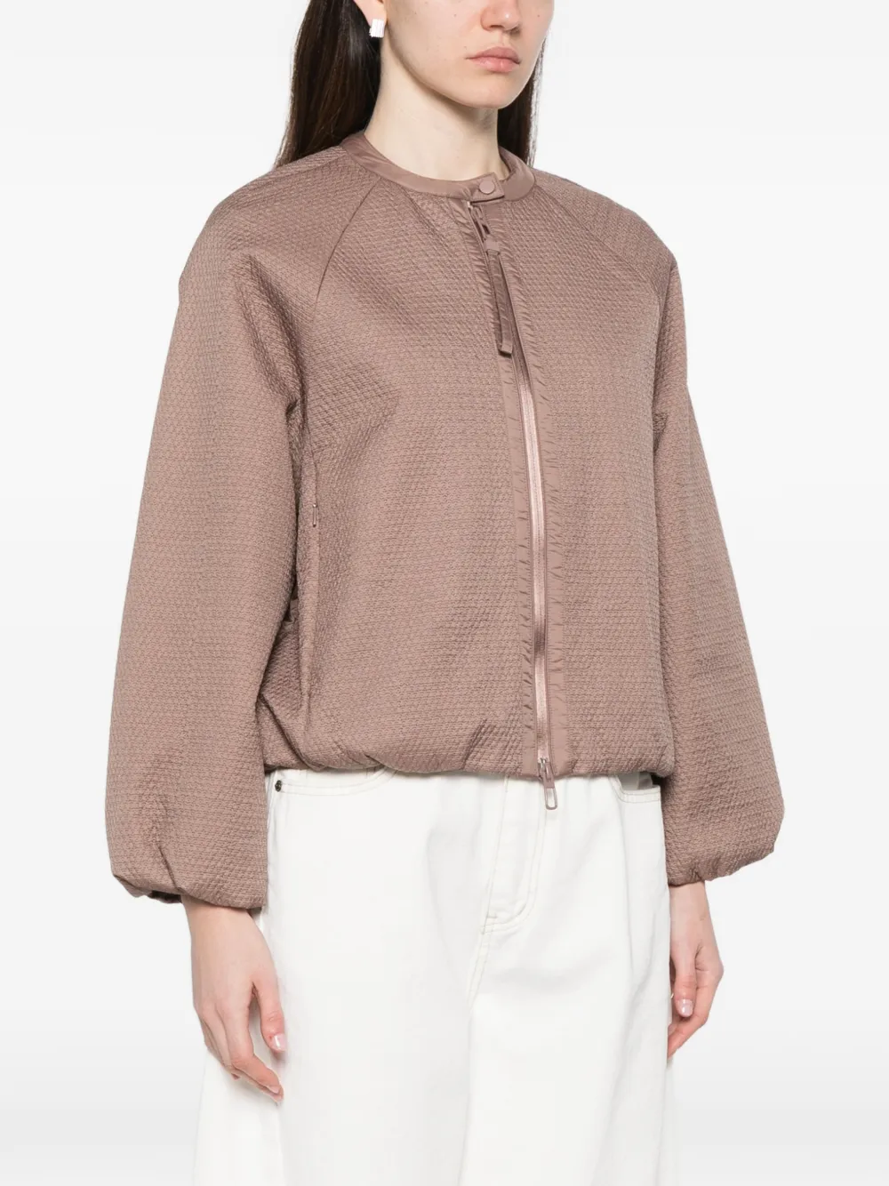  Duno Quilted Cropped Jacket - Neutrals 