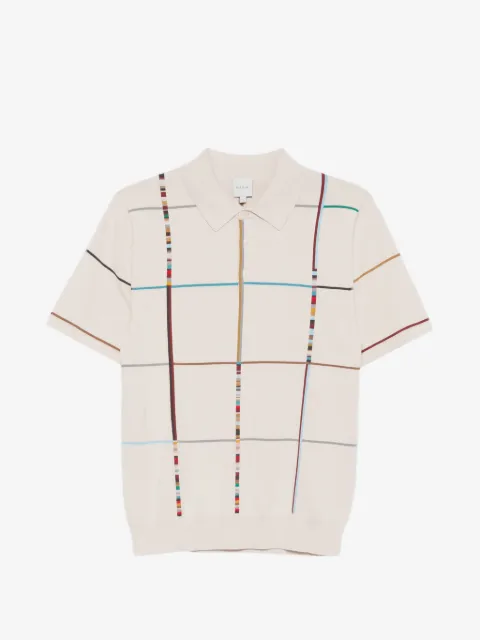 Paul Smith checked polo shirt