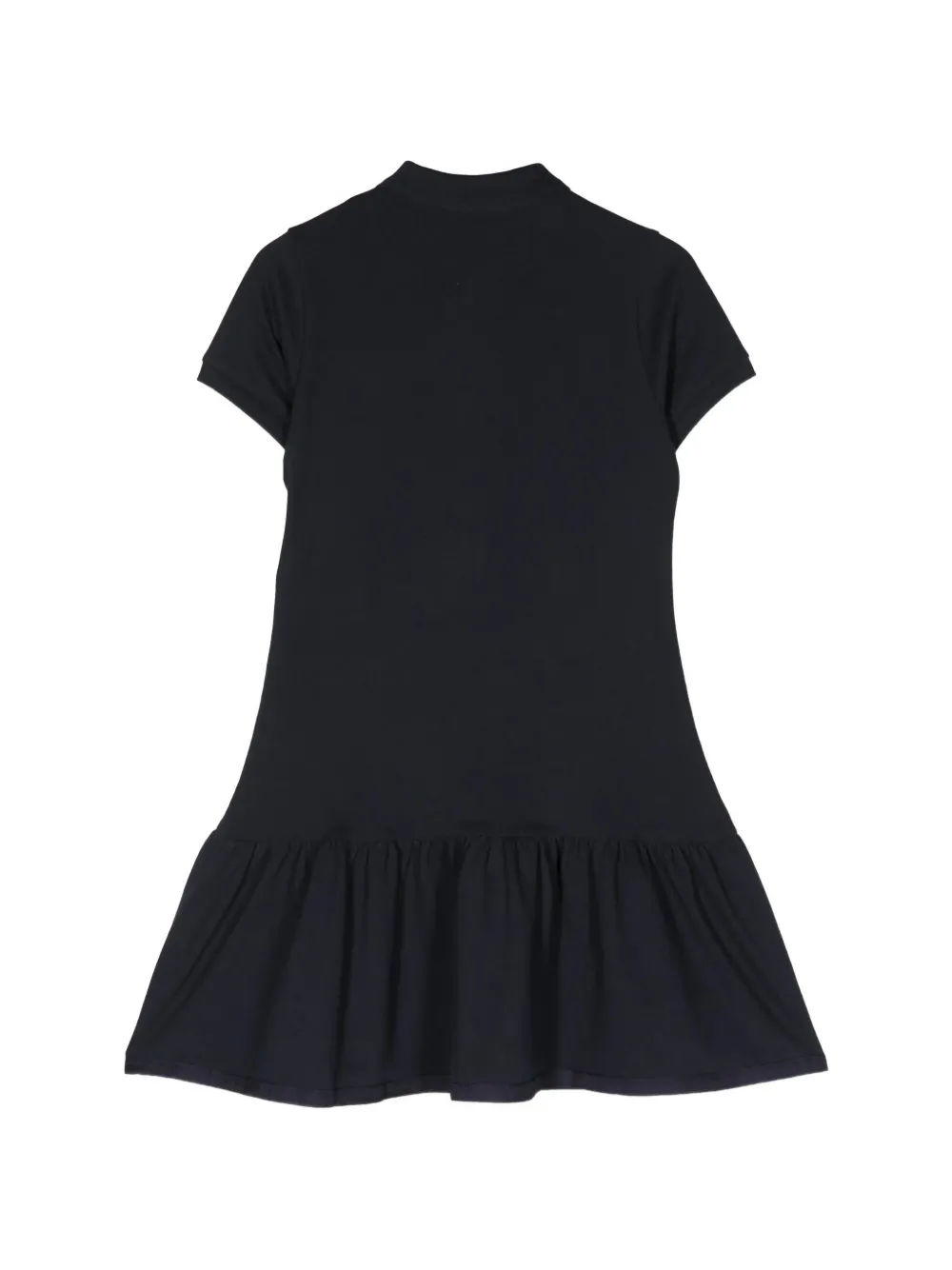  Moncler Enfant Piqué Shirt Dress - Blue 