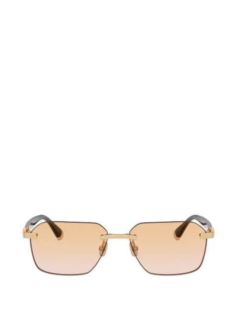 Brunello Cucinelli rectangle-frame sunglasses