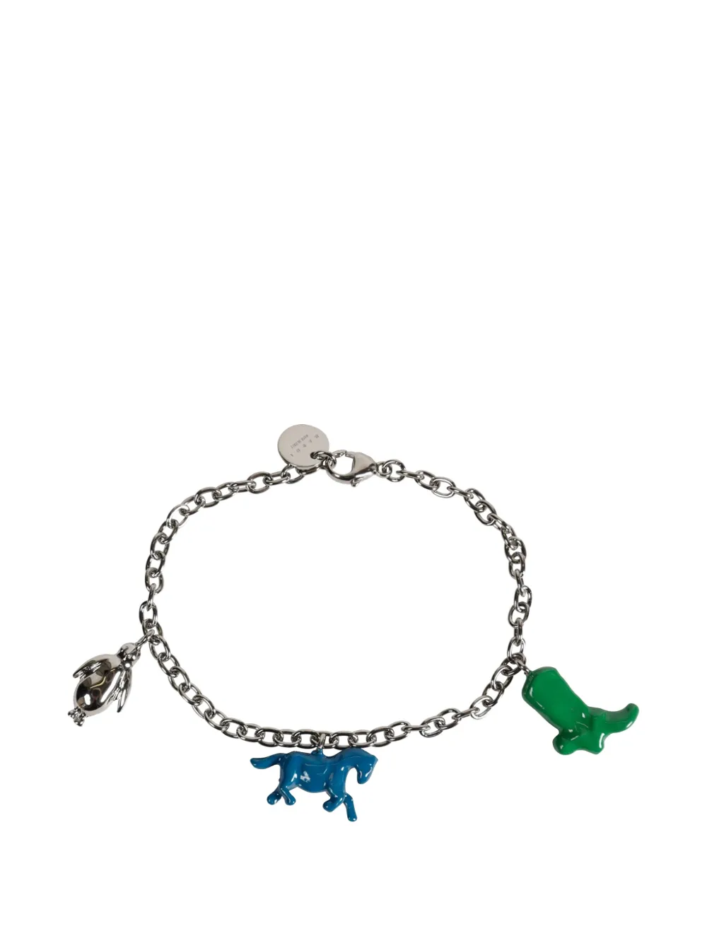 Marni charm horse bracelet - Argento