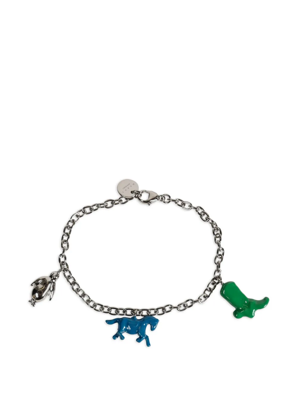 Marni charm horse bracelet - Argento