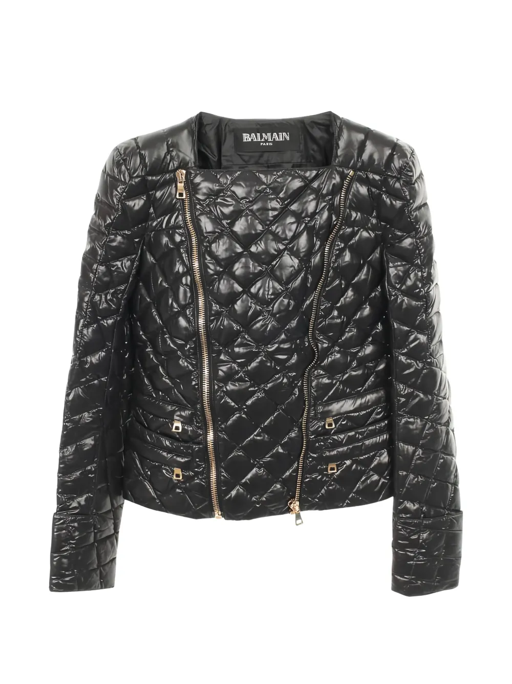 Balmain Giacca trapuntata anni 2010 - Nero
