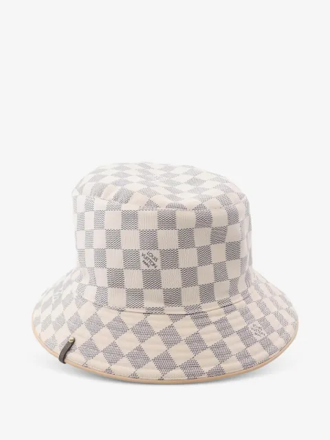 Louis Vuitton Pre-Owned 2020 Damier Ebène cotton hat