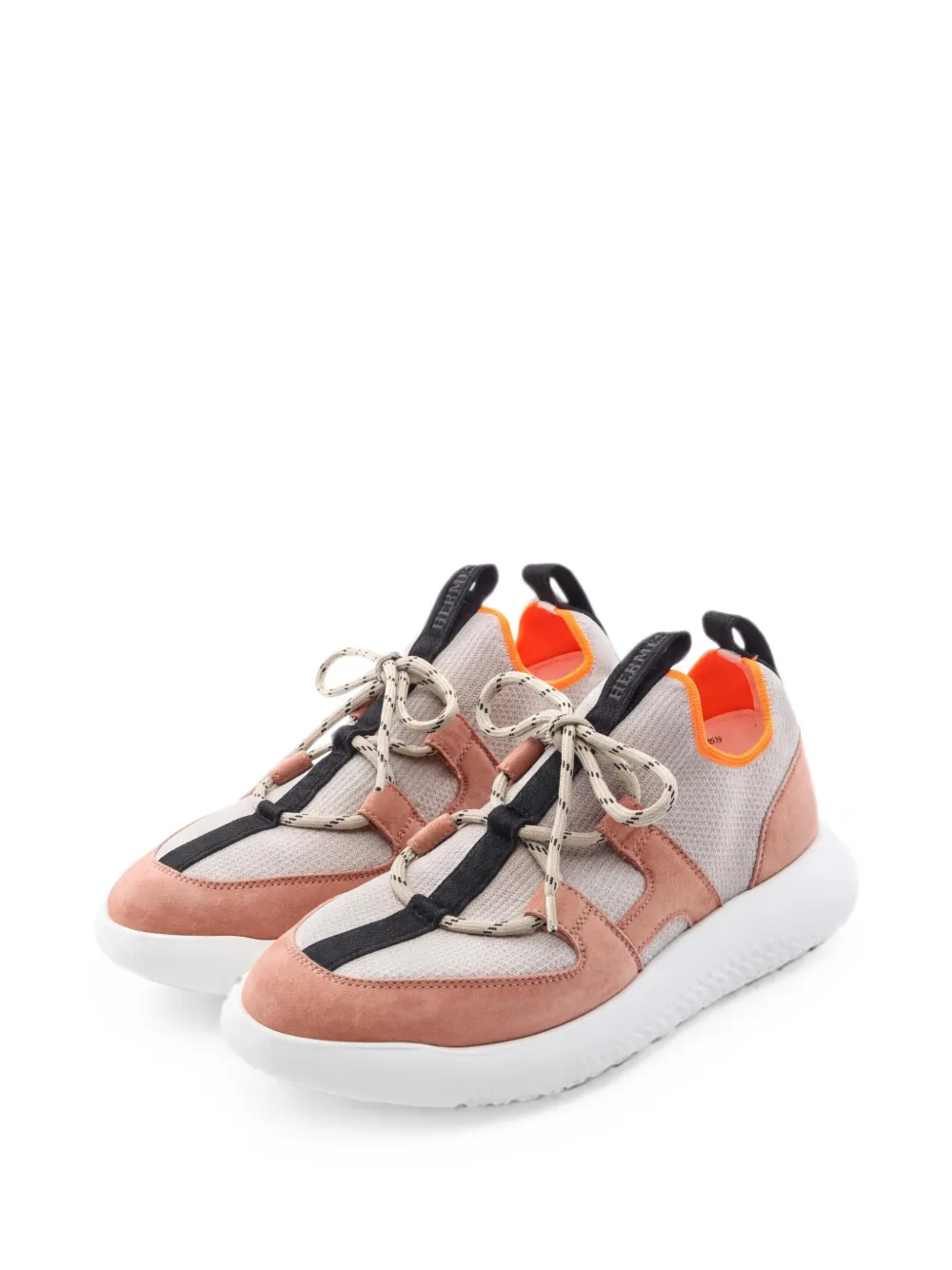 Hermès Pre-Owned 1910s Sneakers in Strickoptik - Nude
