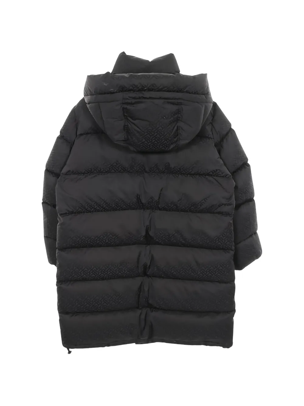  Burberry Pre-owned Abrigo Con Capucha Y Monograma 2010 - Negro 