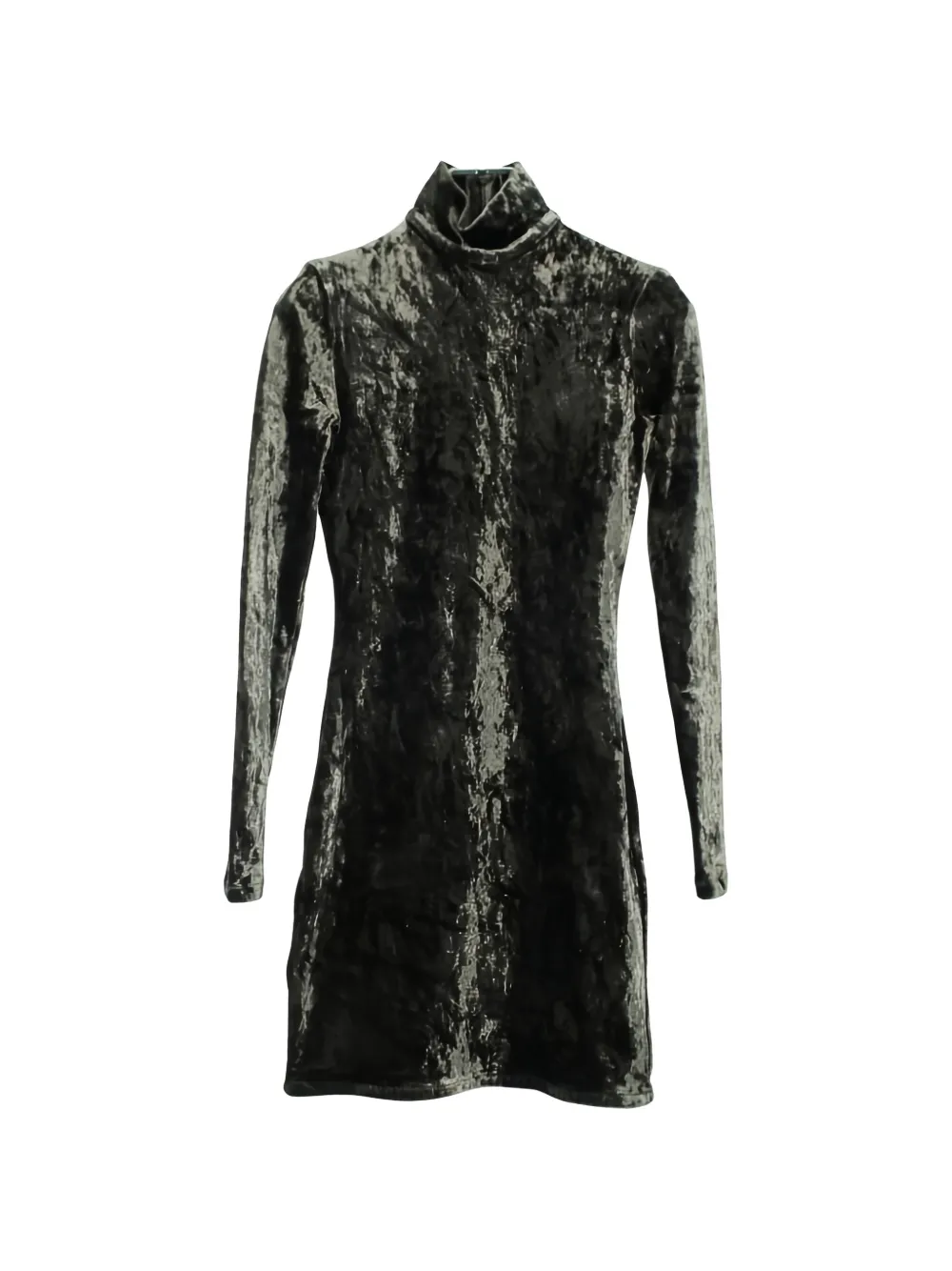 Balenciaga Pre-Owned 2000s 36 Velour dress - Green