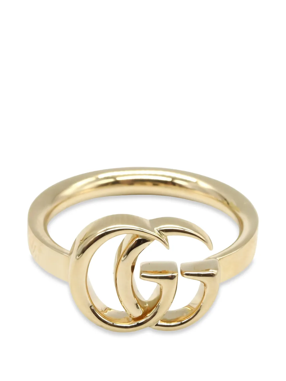 Gucci Pre-Owned 18k GG Running ring - Oro