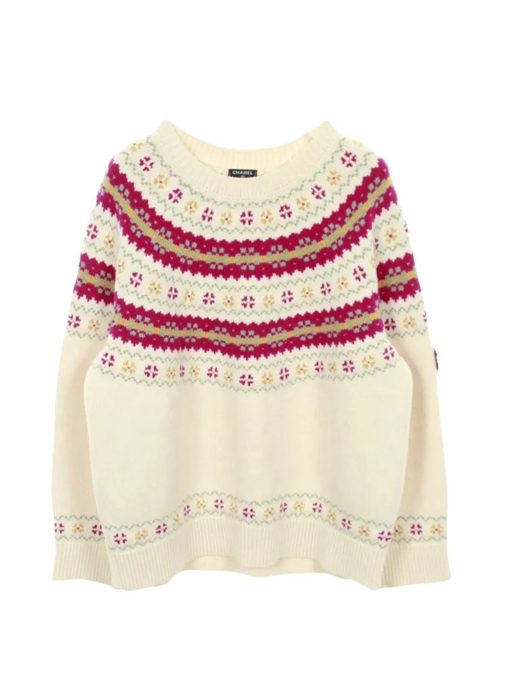 CHANEL Pre-Owned 1986 knit wool top - Toni neutri