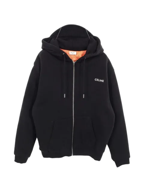 Celine Pre-Owned 2010s logo-detail hooded jacket