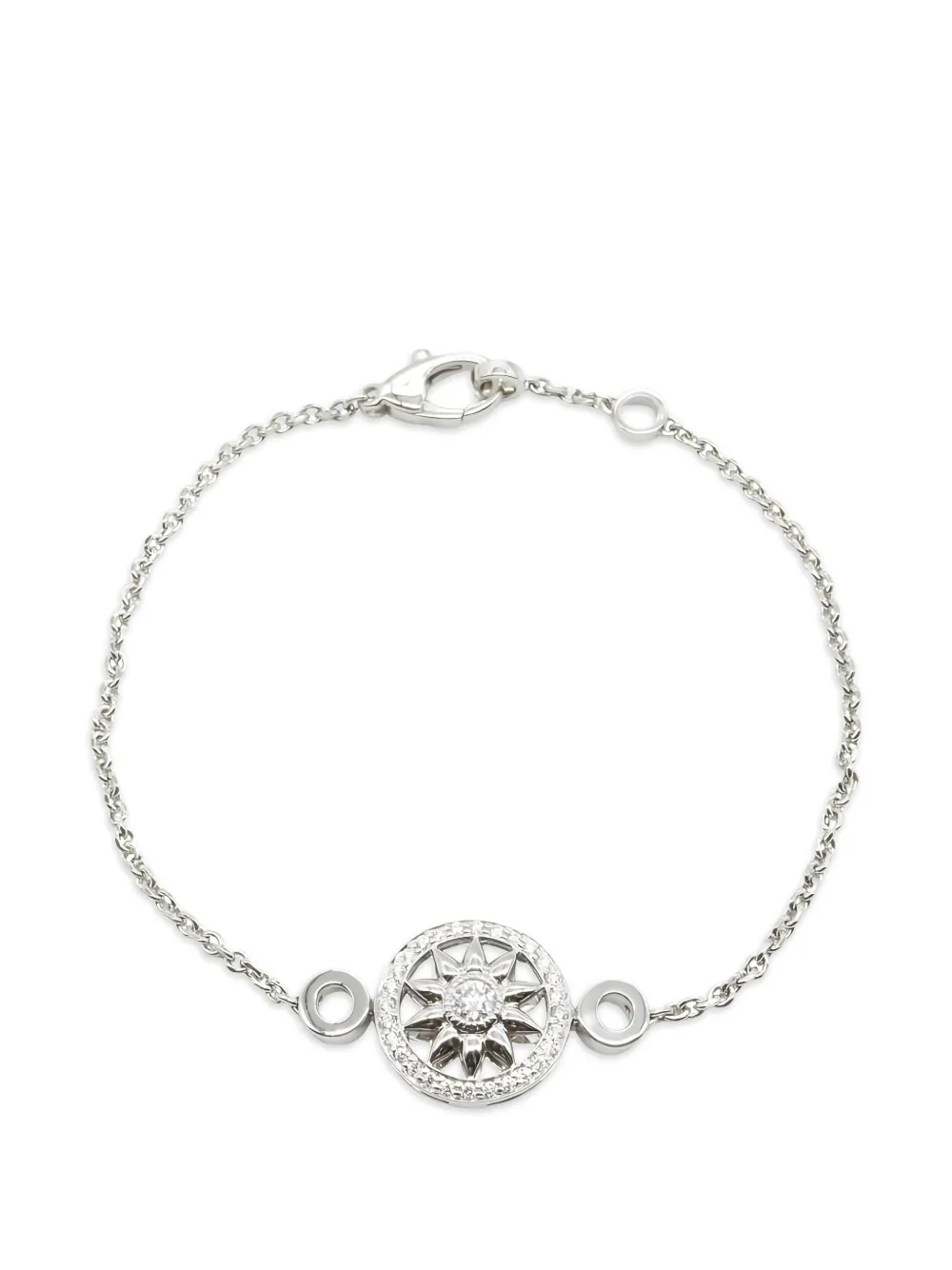 Harry Winston 1990s diamond platinum bracelet - Silber