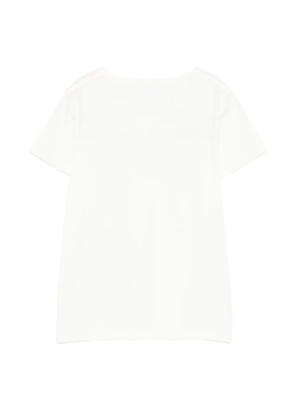 Gucci Kids T-shirt met gestreept detail Wit