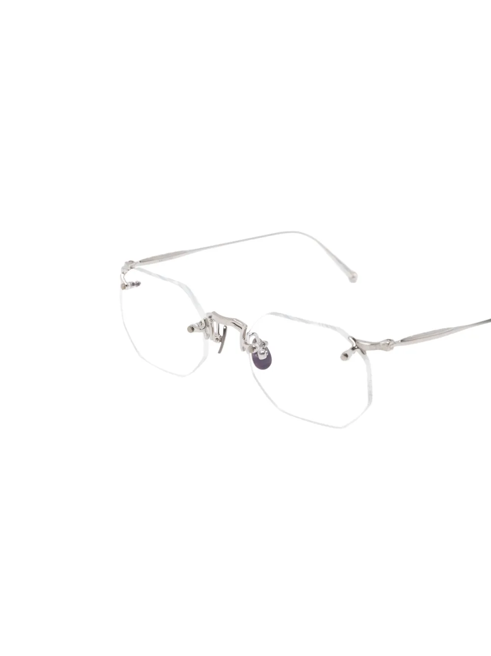  Matsuda Rimless Glasses - Silver 