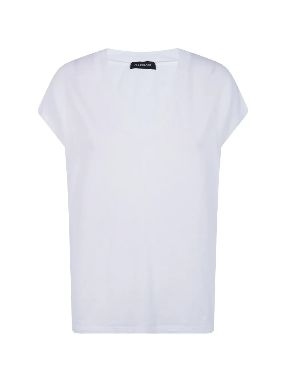 anne claire V-neck short-sleeve T-shirt