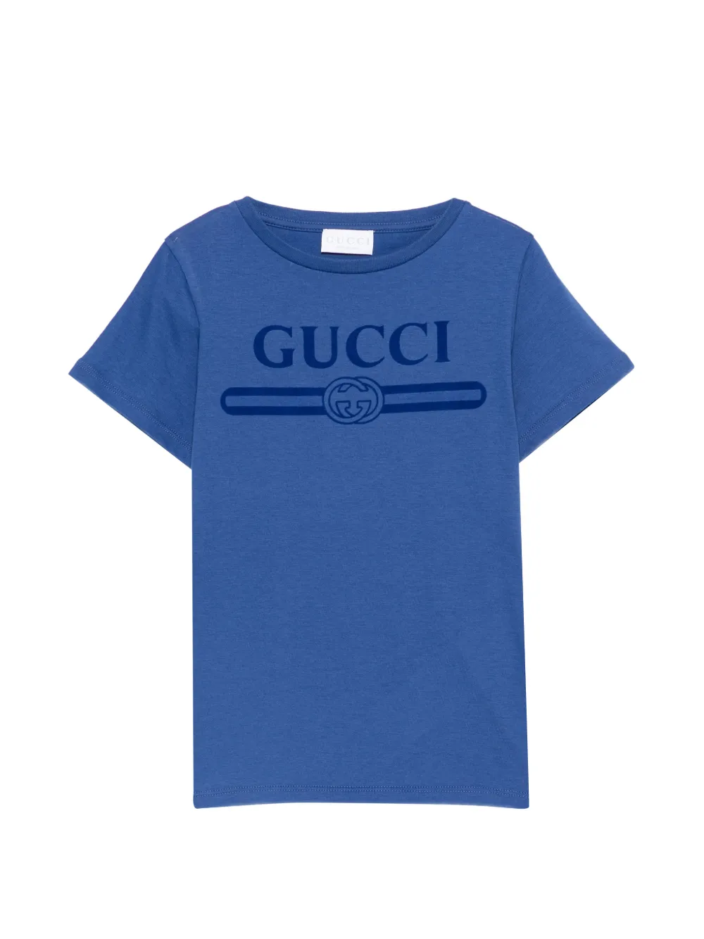 Gucci Kids ロゴ Tシャツ | ブルー | FARFETCH JP