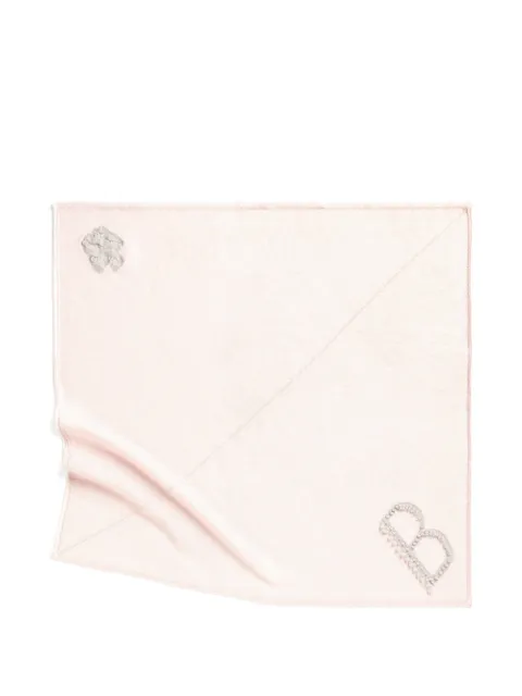 Barrie logo cashmere scarf