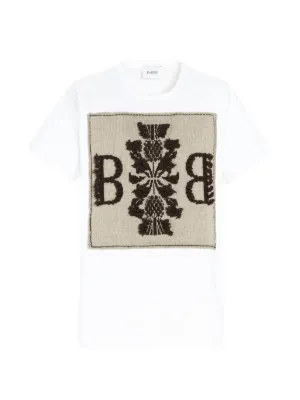 BARRIE Bロゴ Tシャツ カシミヤ レディース Barrie（バリー）トップス - FARFETCH