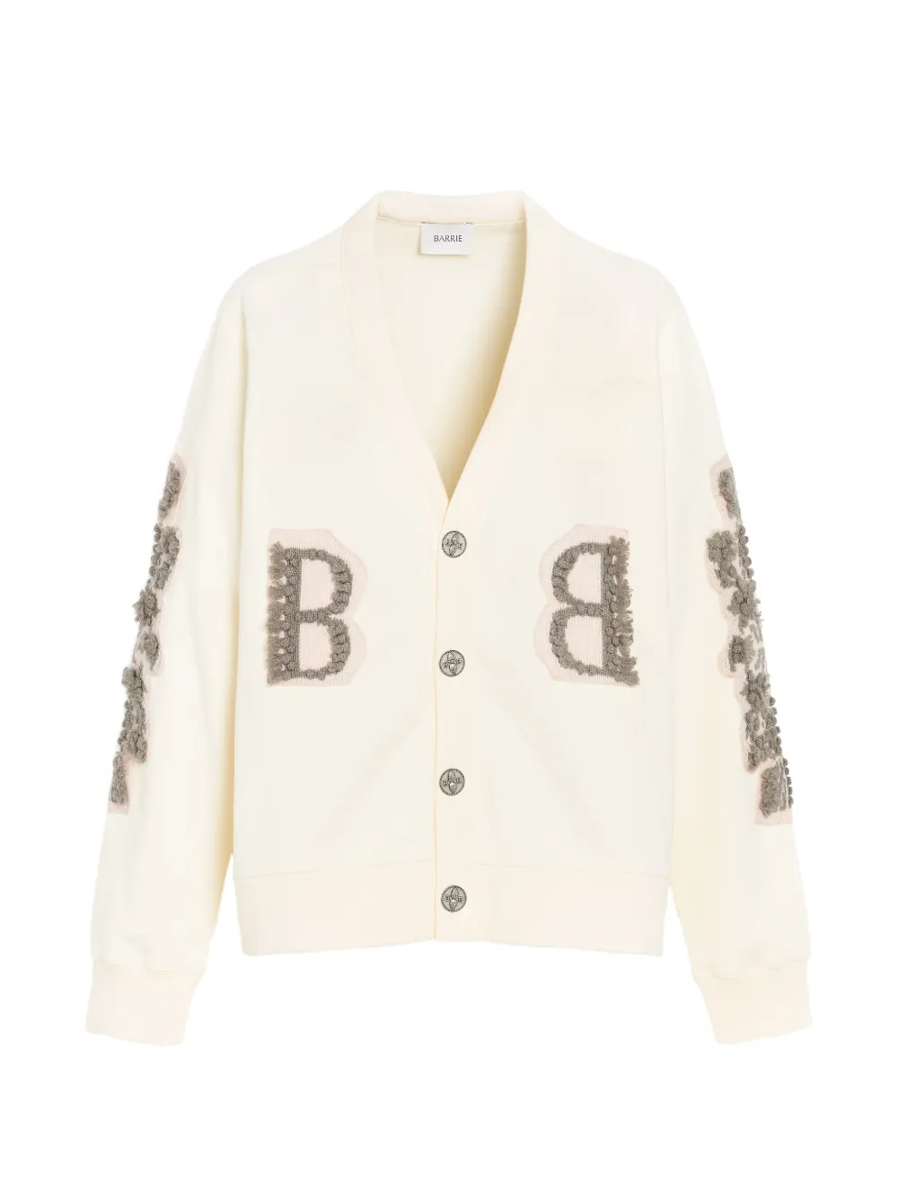 Barrie Cardigan con logo B - Toni neutri