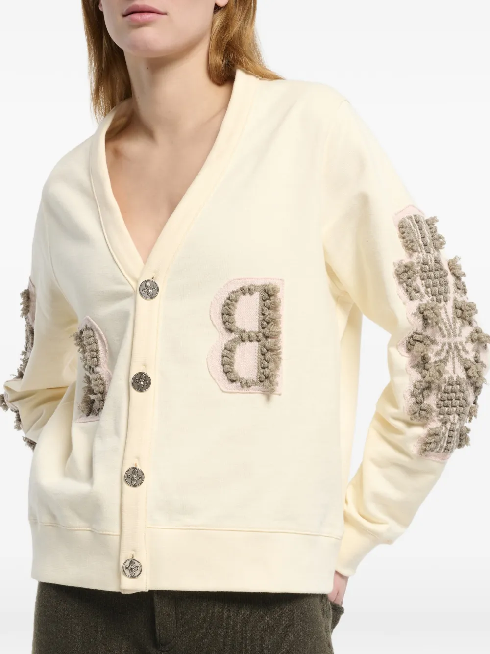 Barrie Vest met B-logo Beige