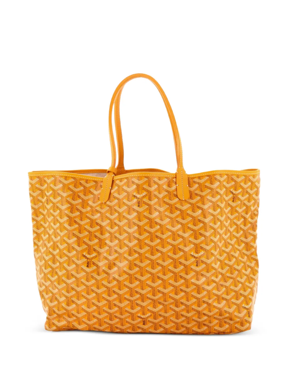  Goyard Pre-owned Saint Louis Coated Canvas Pm Tote Bag - Yellow 