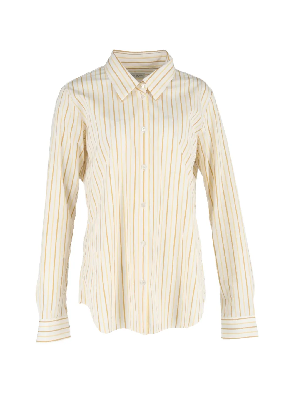 Dries Van Noten Pre-Owned striped button-down shirt - Toni neutri