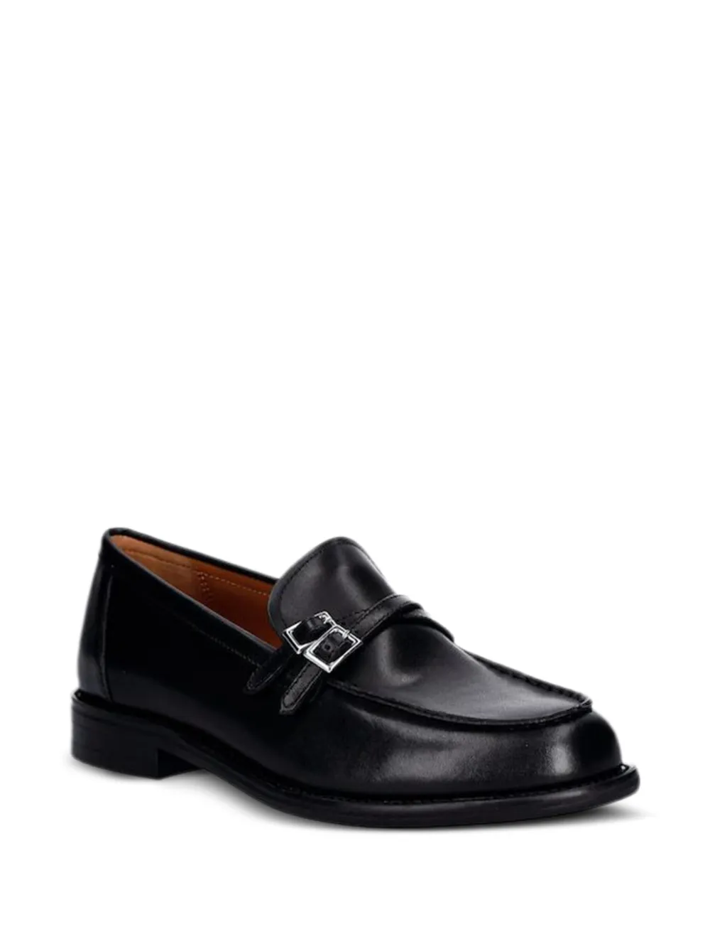 VAGABOND Loafers met gesp Zwart