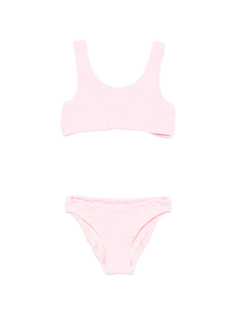 MC2 Saint Barth Kids Baker textured bikini - Rosa