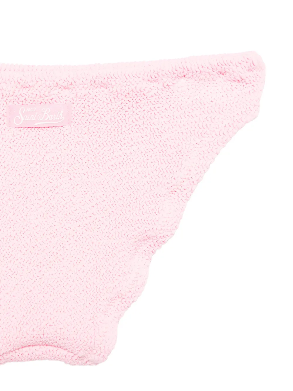  Mc2 Saint Barth Kids Baker Textured Bikini - Pink 